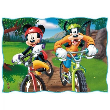 Puzzle Trefl 4 in 1, O zi minunata, Disney Mickey Mouse