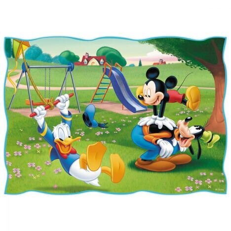 Puzzle Trefl 4 in 1, O zi minunata, Disney Mickey Mouse