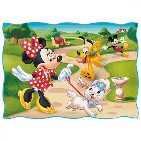 Puzzle Trefl 4 in 1, O zi minunata, Disney Mickey Mouse